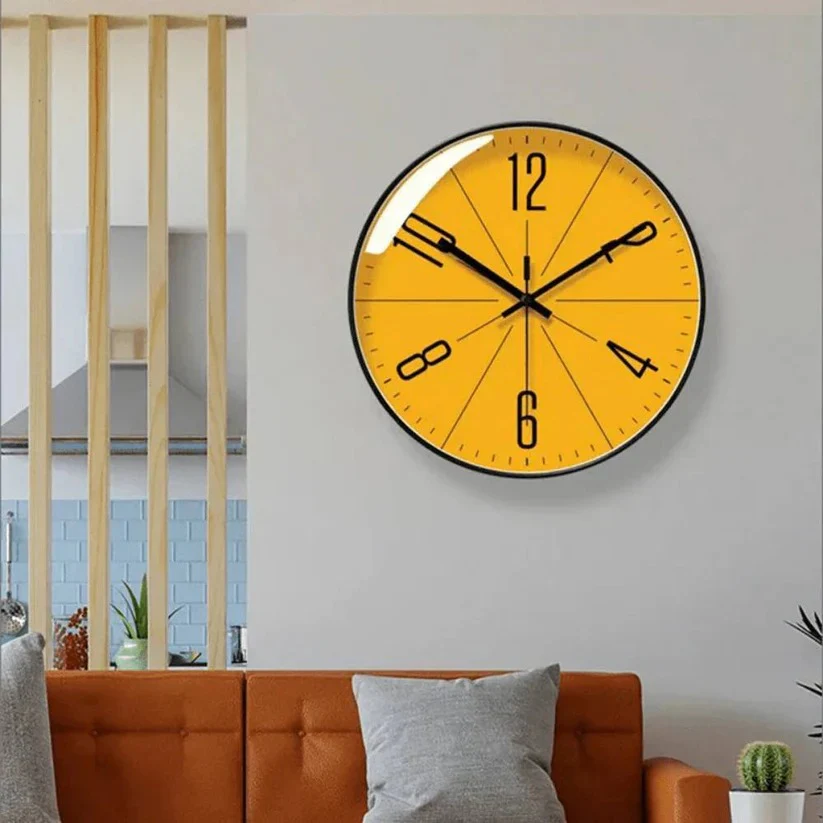 Silent Quartz Wall Clock with Minimalist Design for Modern Home Decor - Image 8