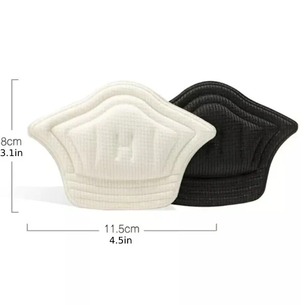Silicone Gel Heel Grips for Shoes with Transparent Design - Image 4
