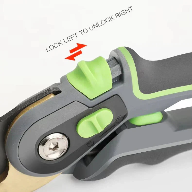 Steel Blade Pruning Shears with Ergonomic Grip for Easy Cutting - Image 4