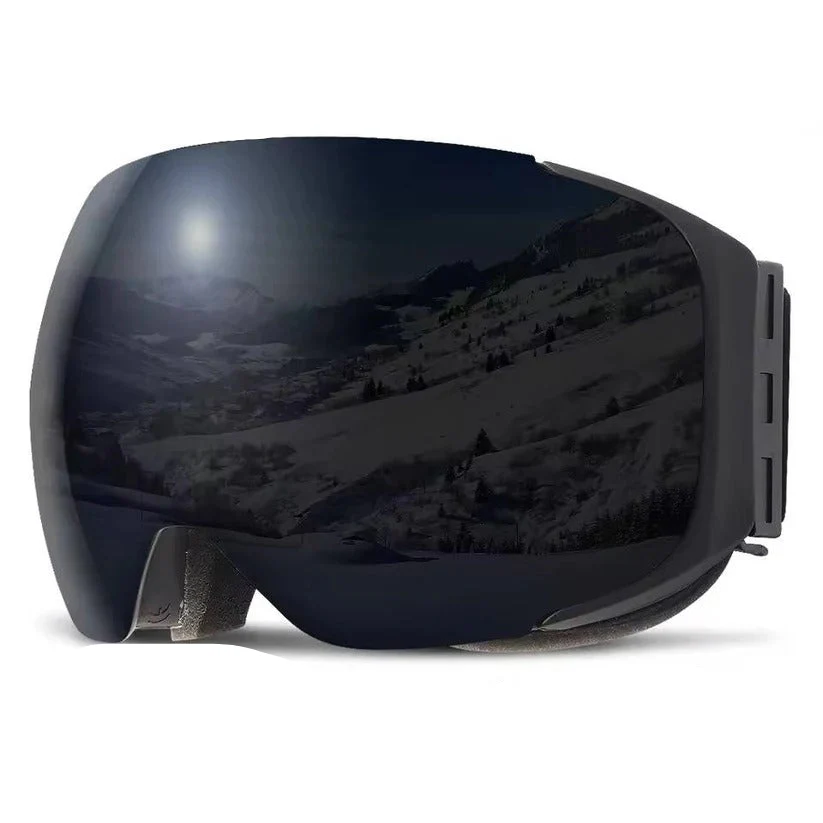 Ski Goggles with Magnetic Interchangeable Lens, Anti-Fog and UV400 Snow Goggles - Image 2