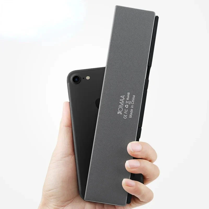 Slim Foldable Wireless Keyboard and Magnetic Stand for Tablets - Image 4