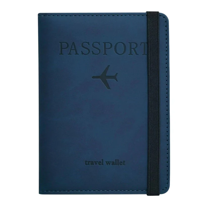 Unisex Slim Travel Passport Wallet with Card Slots - Image 3
