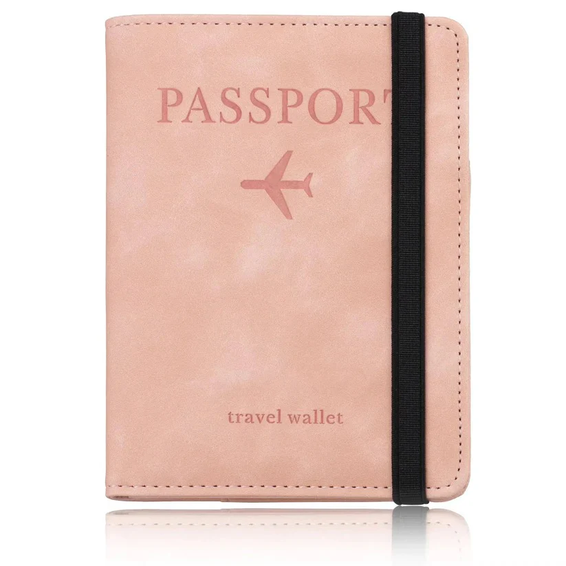 Unisex Slim Travel Passport Wallet with Card Slots - Image 5