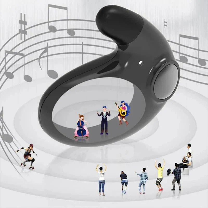 Flat Profile Wireless Earphones with Active Noise Cancelling - Image 4