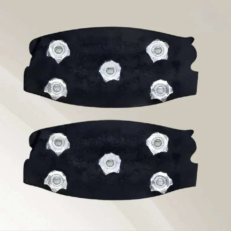 Slip-Resistant Ice Traction Cleats with Steel Spikes for Winter Walking - Image 2