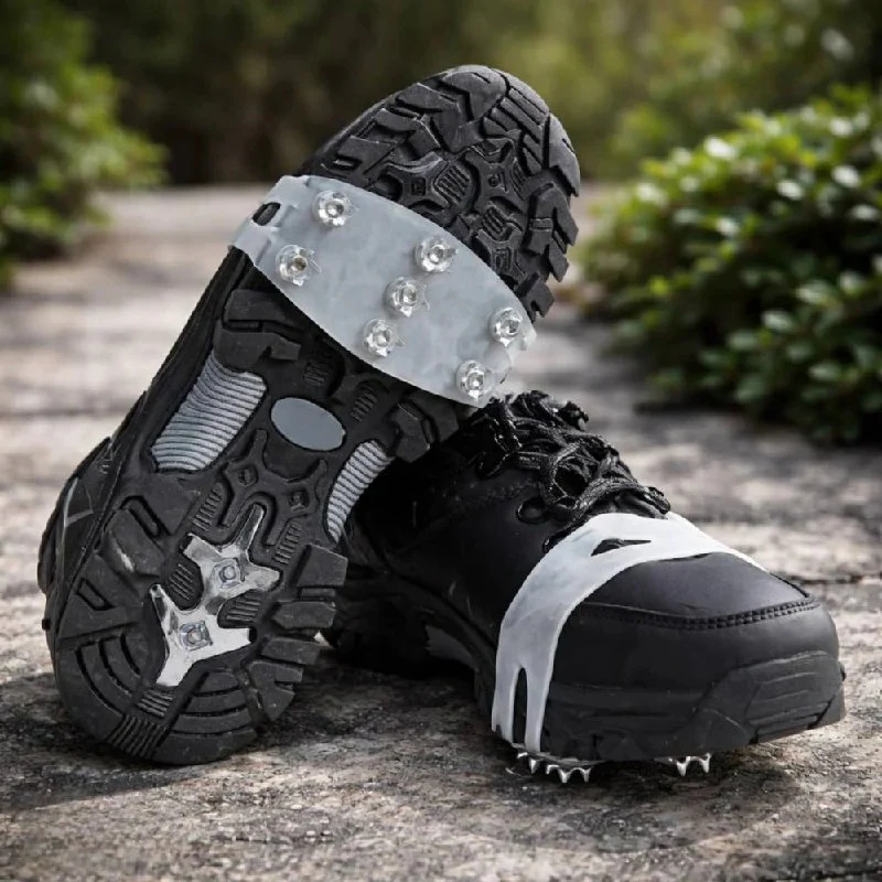 Slip-Resistant Ice Traction Cleats with Steel Spikes for Winter Walking - Image 5