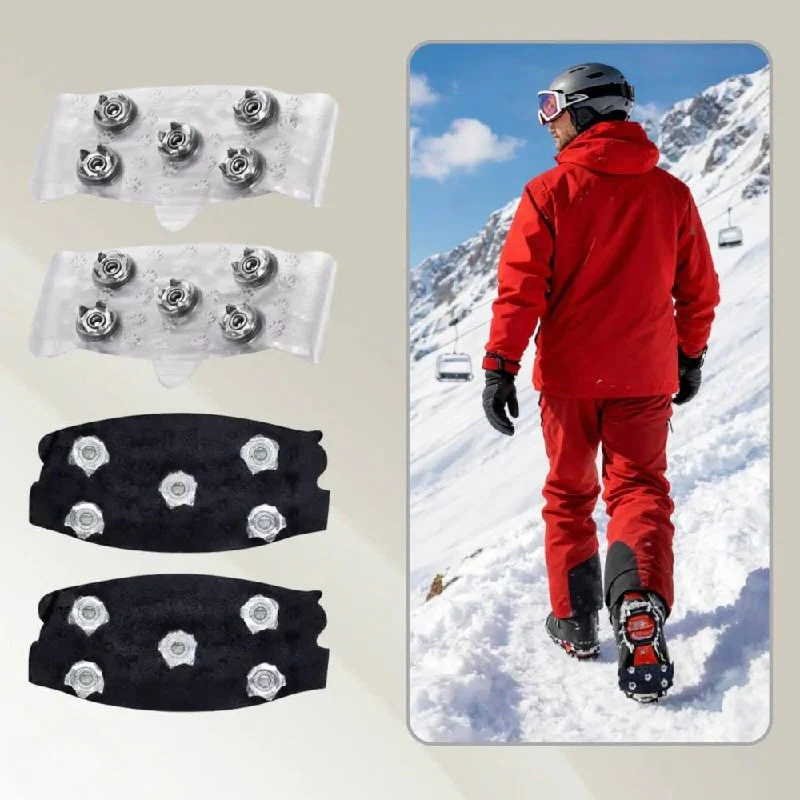Slip-Resistant Ice Traction Cleats with Steel Spikes for Winter Walking - Image 6