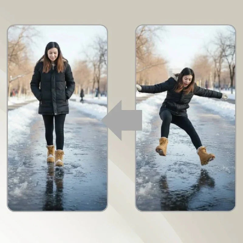 Slip-Resistant Ice Traction Cleats with Steel Spikes for Winter Walking - Image 8