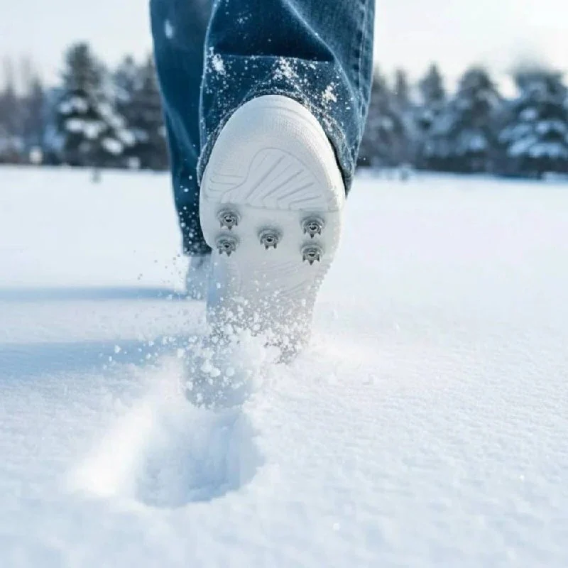 Slip-Resistant Ice Traction Cleats with Steel Spikes for Winter Walking - Image 9