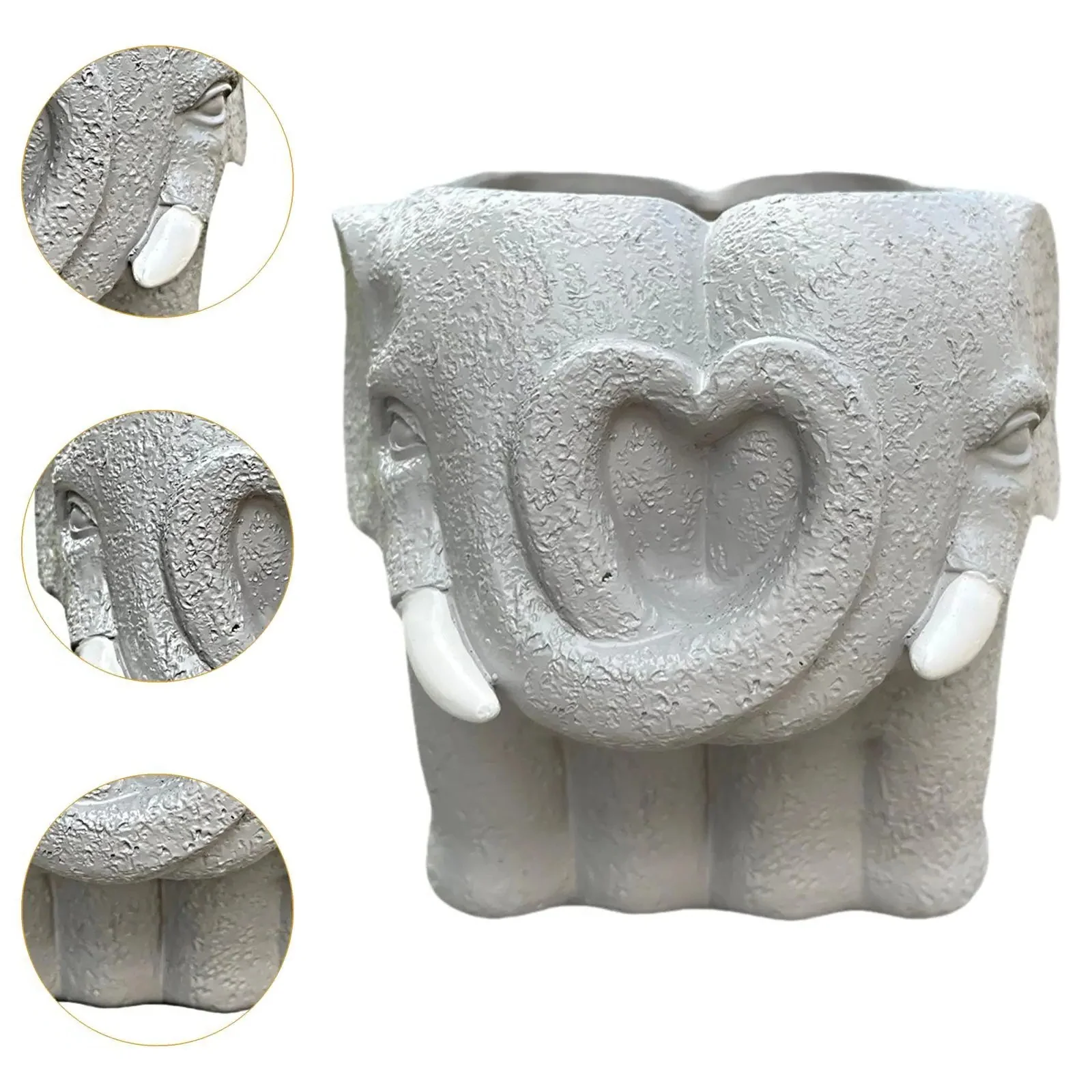 Small Cartoon Plant Pot for Succulents and Decorative Home Display - Image 3
