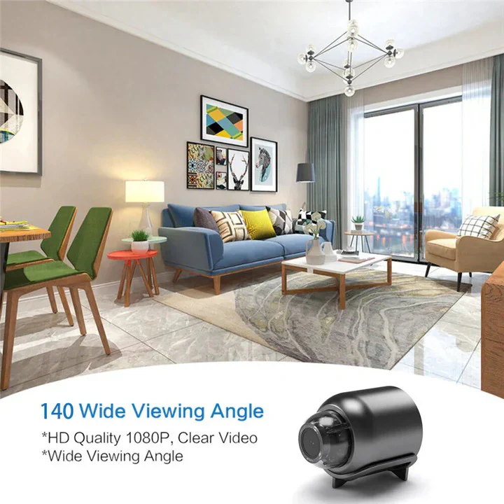 Mini WiFi Camera with Night Vision for Home Security - Image 4