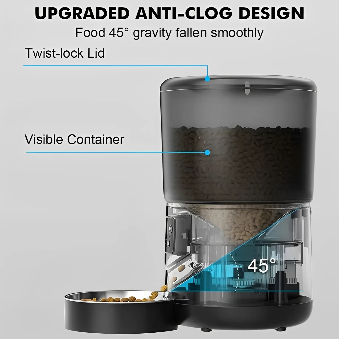 Smart Auto Feeder and Pet Meal Dispenser - Image 3