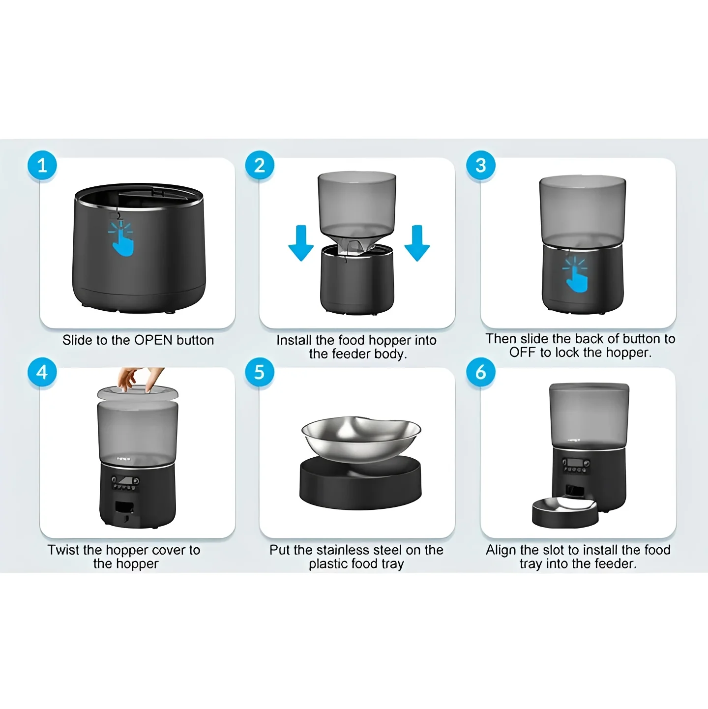 Smart Auto Feeder and Pet Meal Dispenser - Image 4