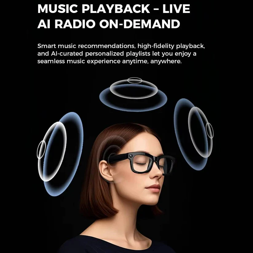 Smart Glasses with Built In Video Camera and Bluetooth Audio - Image 10