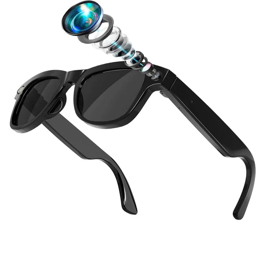 Smart Glasses with Built In Video Camera and Bluetooth Audio - Image 3