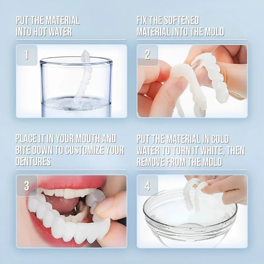 Full Dental Veneer Kit – Upper & Lower Cosmetic Covers - Image 8