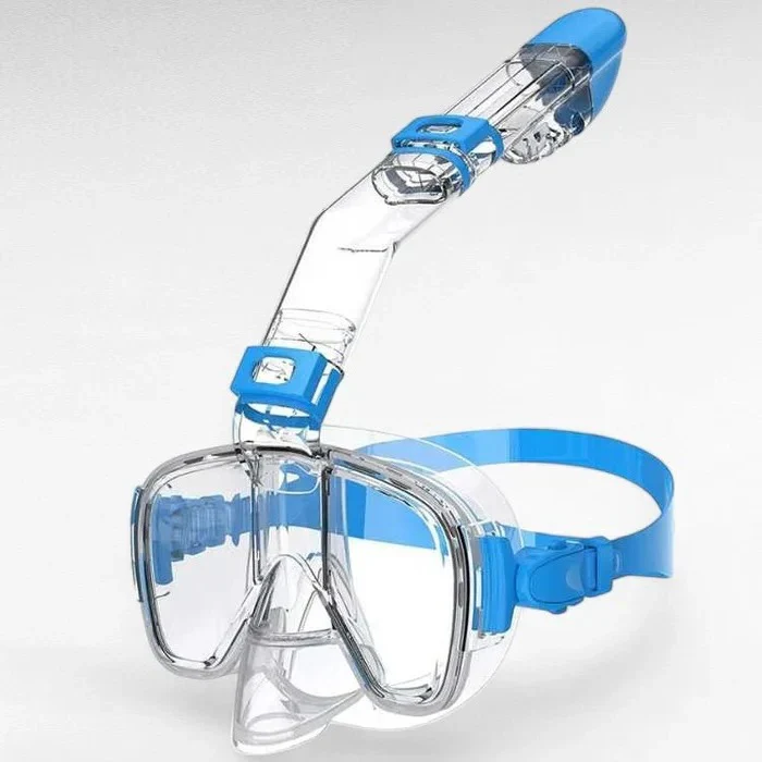 Snorkeling Mask with Dry Top Tube and Adjustable Strap Design - Image 6