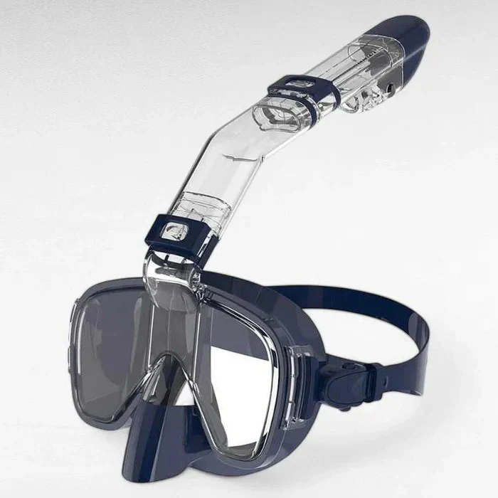 Snorkeling Mask with Dry Top Tube and Adjustable Strap Design - Image 7