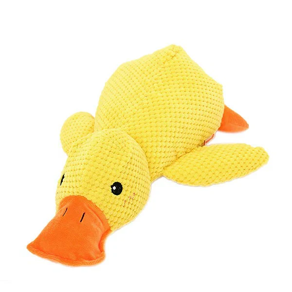 Soft Plush Duck Toy – Comforting Play Companion for Dogs - Image 4