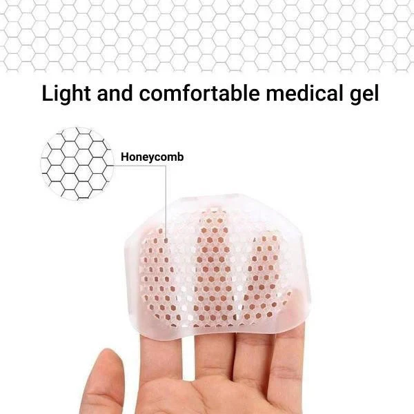 Soft Metatarsal Cushion Pads for Forefoot Support, Set of 2 - Image 2