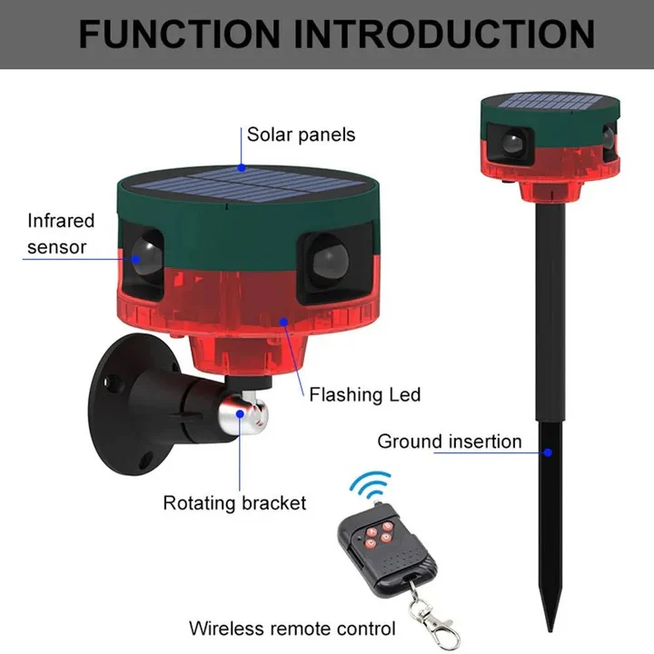 Solar Bird and Pest Deterrent with 360 Degree Coverage - Image 10