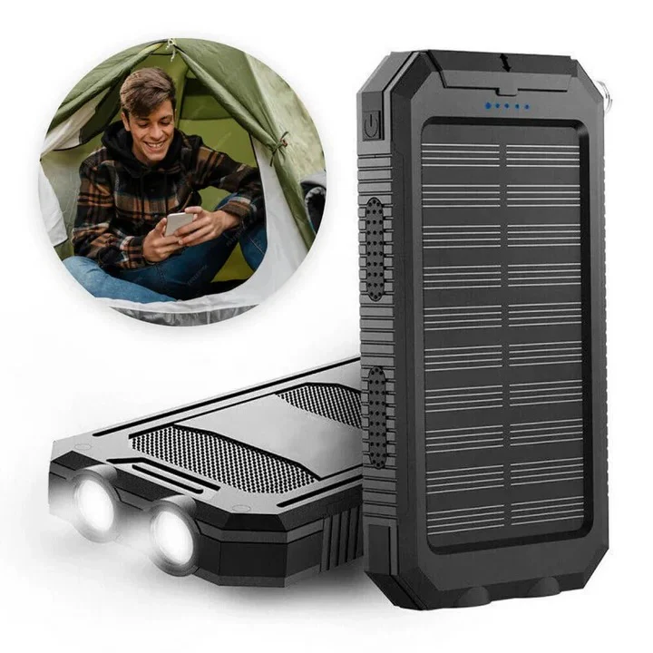 Solar Power Bank Charger with Waterproof Design - Image 10