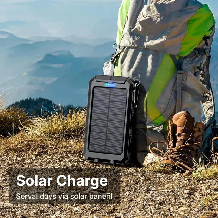 Solar Power Bank Charger with Waterproof Design - Image 11