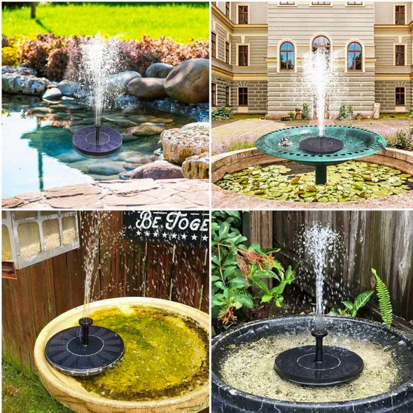 Solar Powered Garden Fountain Pump - Image 5