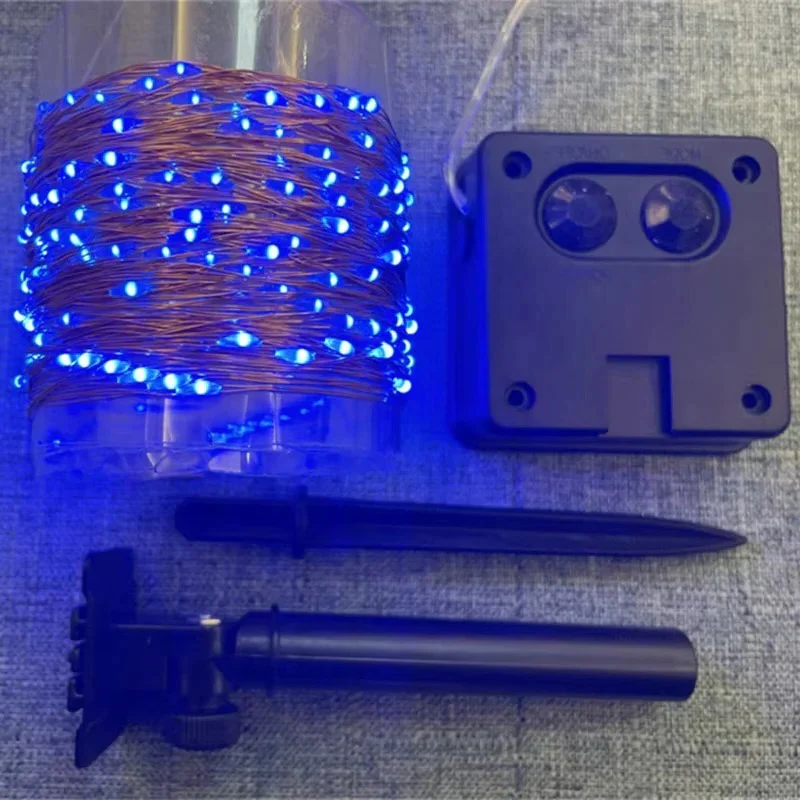 Solar Powered LED Garden String Lights - Image 2