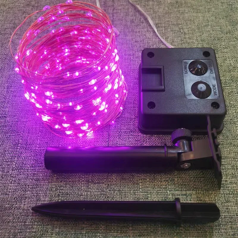 Solar Powered LED Garden String Lights - Image 3