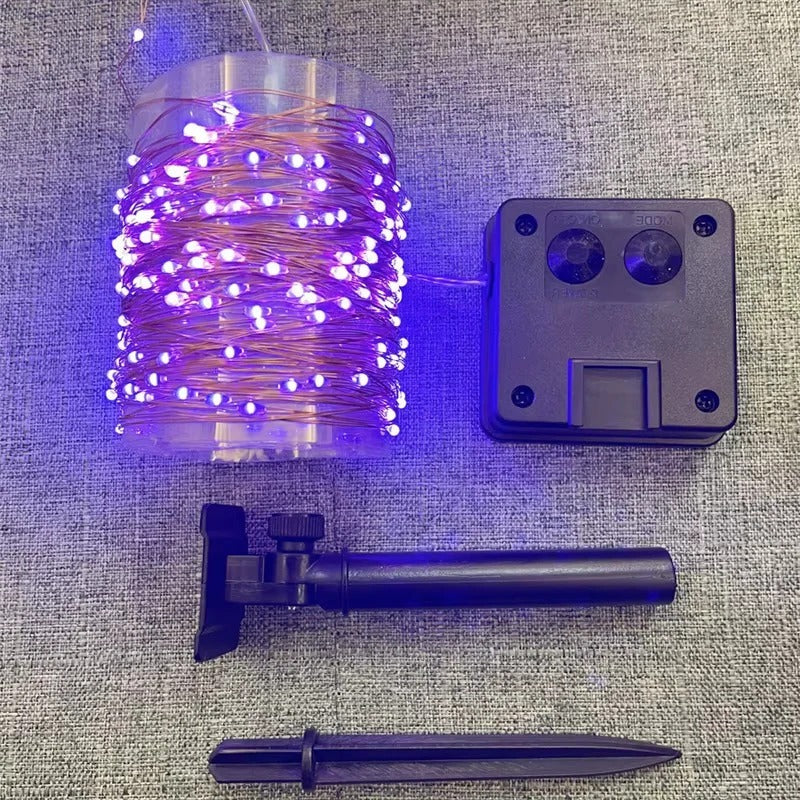 Solar Powered LED Garden String Lights - Image 4