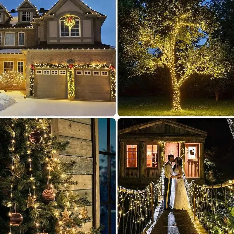 Solar Powered LED Garden String Lights - Image 9