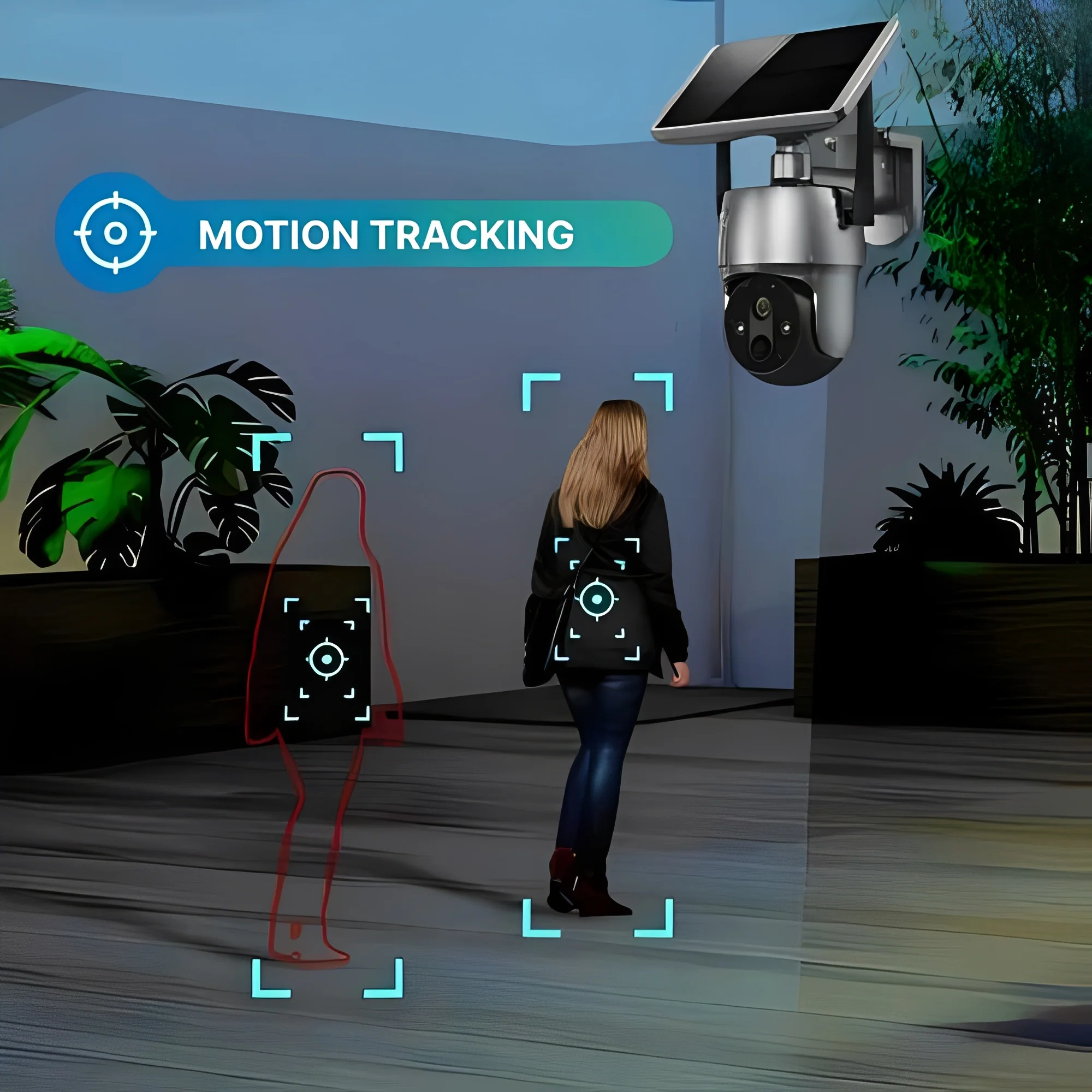 Solar Powered Security Camera for Outdoor Surveillance Monitoring - Image 12