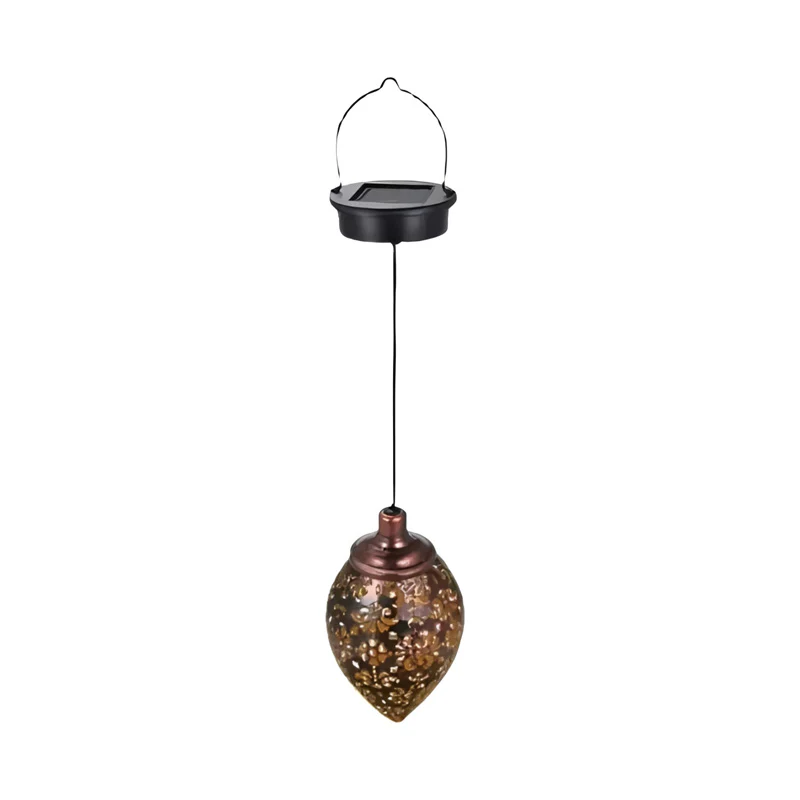 Solar Powered Water Drop Light for Garden Decoration and Environment
