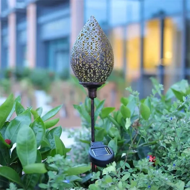 Solar Powered Water Drop Light for Garden Decoration and Environment - Image 2