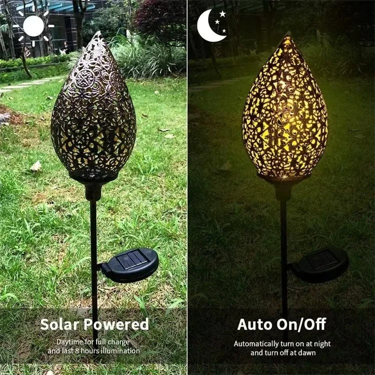Solar Powered Water Drop Light for Garden Decoration and Environment - Image 5