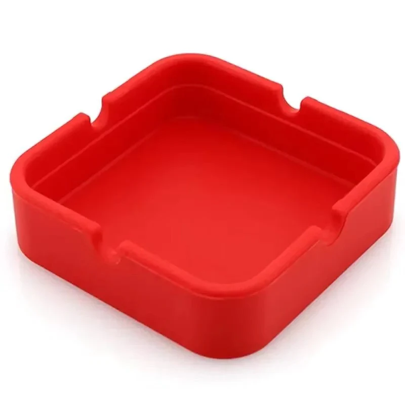 Square Silicone Ashtray with Portable Case - Image 10