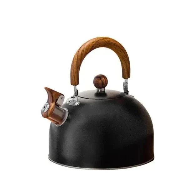 Stainless Steel Whistling Stovetop Kettle with Insulated Handle - Image 6