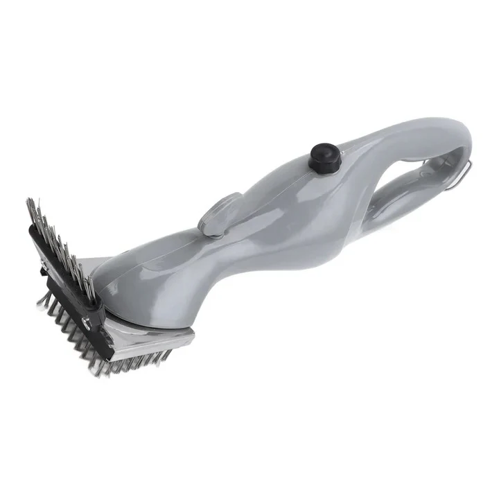 Steam Cleaning Brush for Barbecue Grills with Stainless Bristles - Image 3