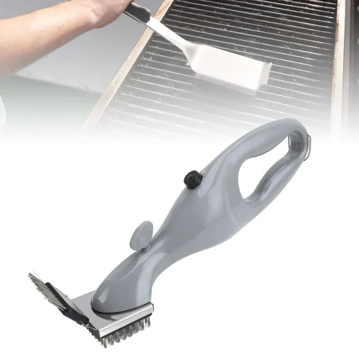 Steam Cleaning Brush for Barbecue Grills with Stainless Bristles - Image 4
