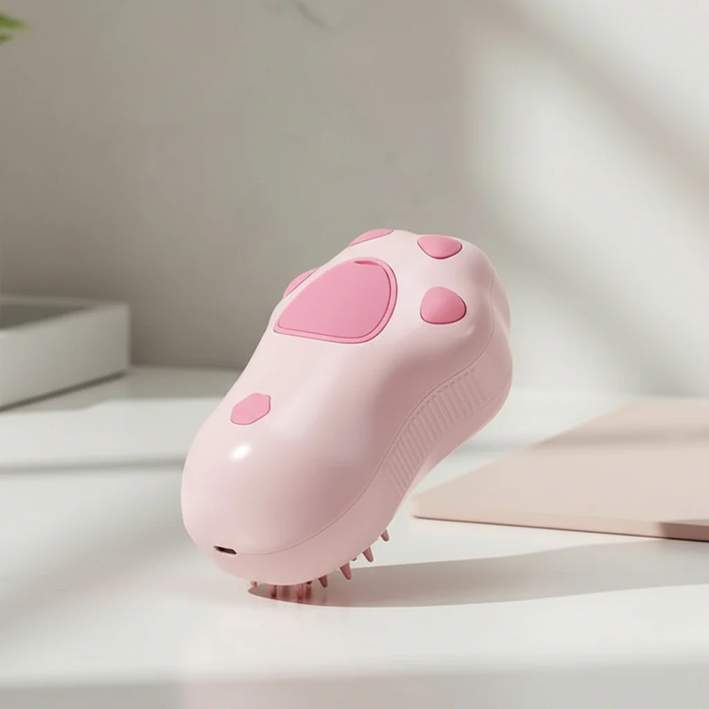 Steam Pet Grooming Brush for Dogs