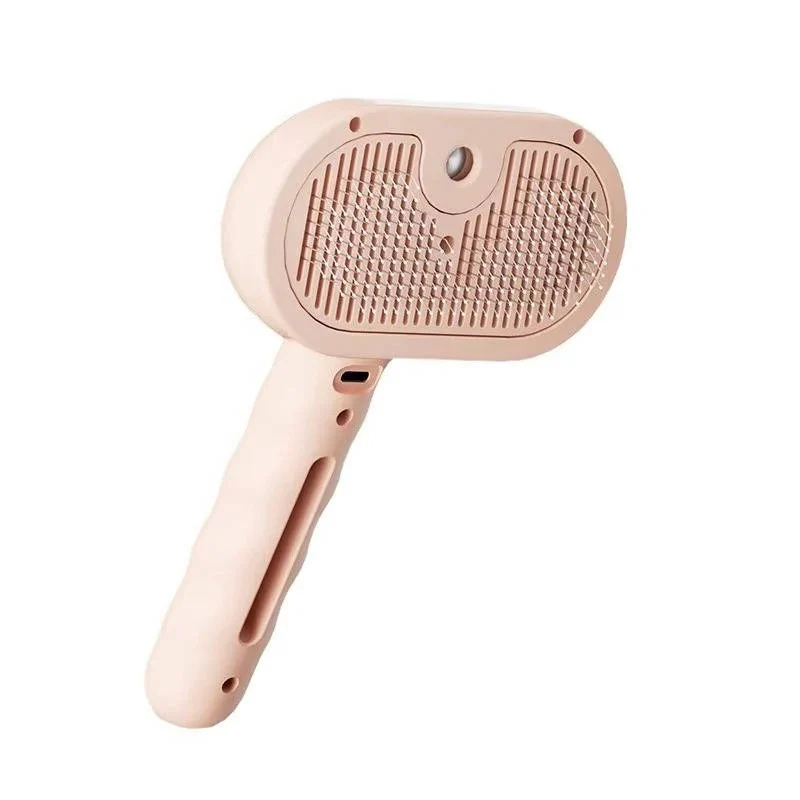 Steam Pet Grooming Brush with Self Cleaning Function for Dogs and Cats - Image 3