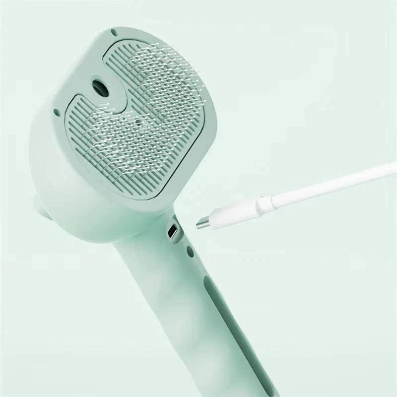Steam Pet Grooming Brush with Self Cleaning Function for Dogs and Cats - Image 8