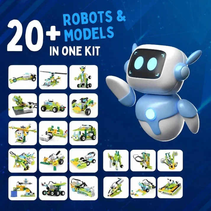STEM Robotics Building Kit with Programmable Components - Image 2