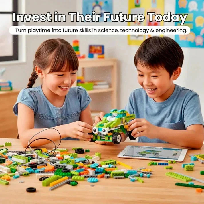 STEM Robotics Building Kit with Programmable Components - Image 3