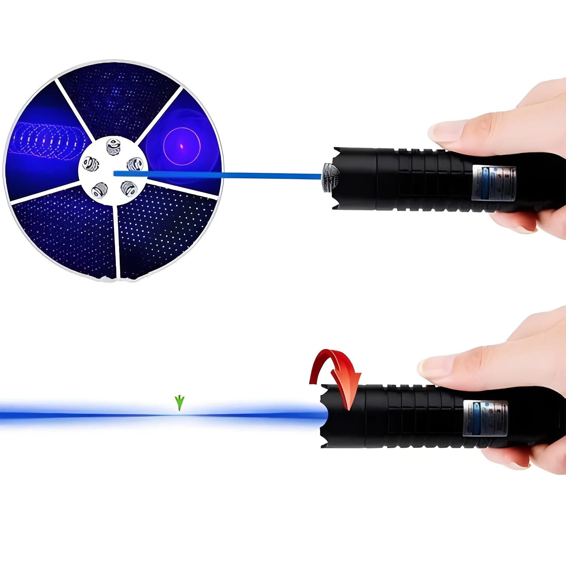 Adjustable Focus Beam Torch with Rechargeable Battery System - Image 8