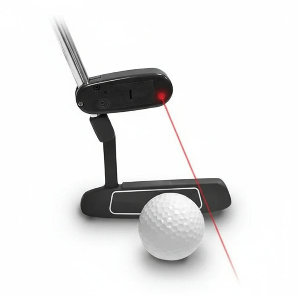Shaft Mounted Laser Putting Guide for Golf Practice - Image 3