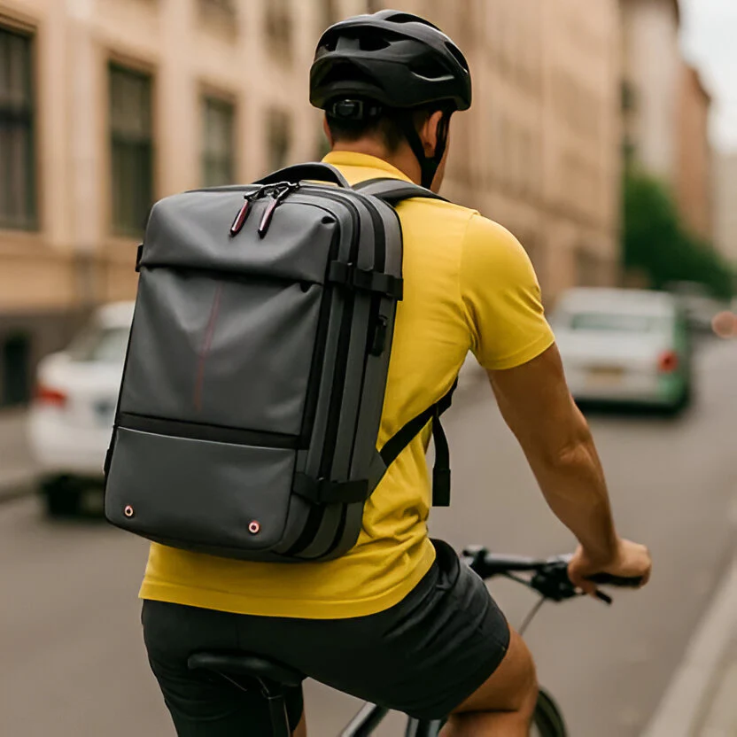 Structured Rucksack with Internal Compression System - Image 5