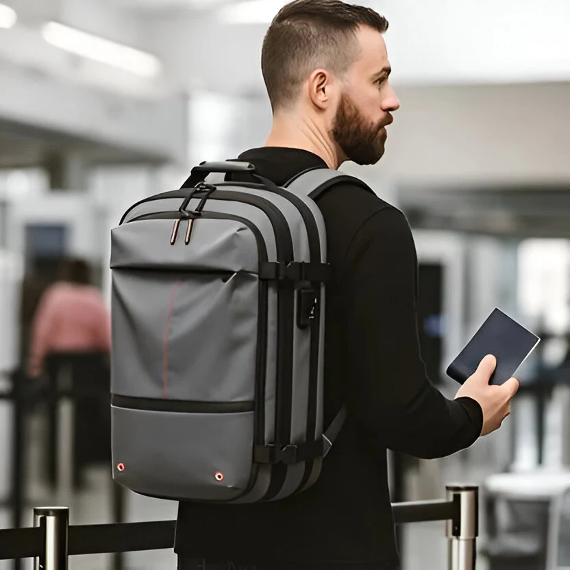 Structured Rucksack with Internal Compression System - Image 9