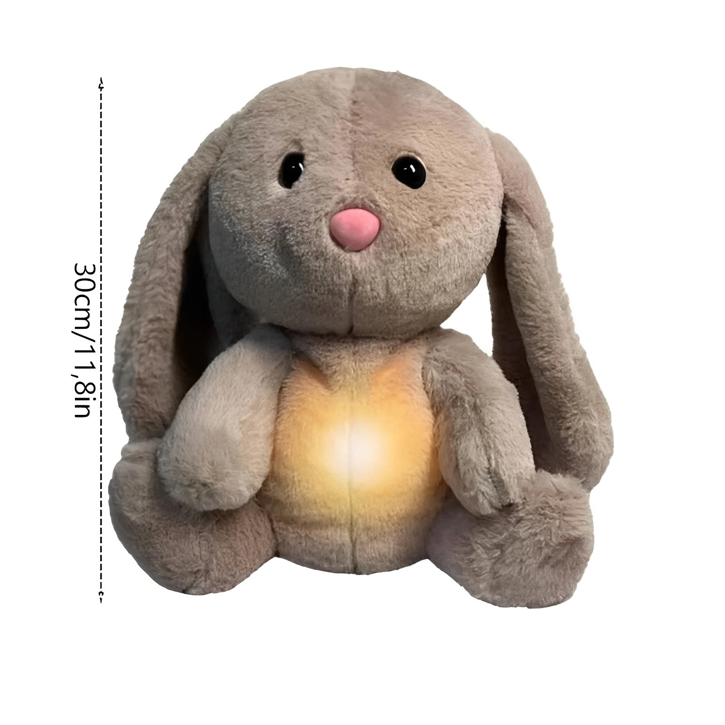 Stuffed Animal Bunny with Breathing Motion Feature - Image 8